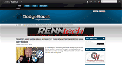Desktop Screenshot of dodgeboost.com